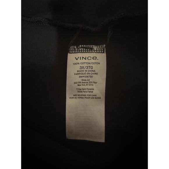 Vince Dress Womens 3X Gray Short Sleeve Scoop Neck Belted A-Line Midi Jersey - Picture 9 of 12